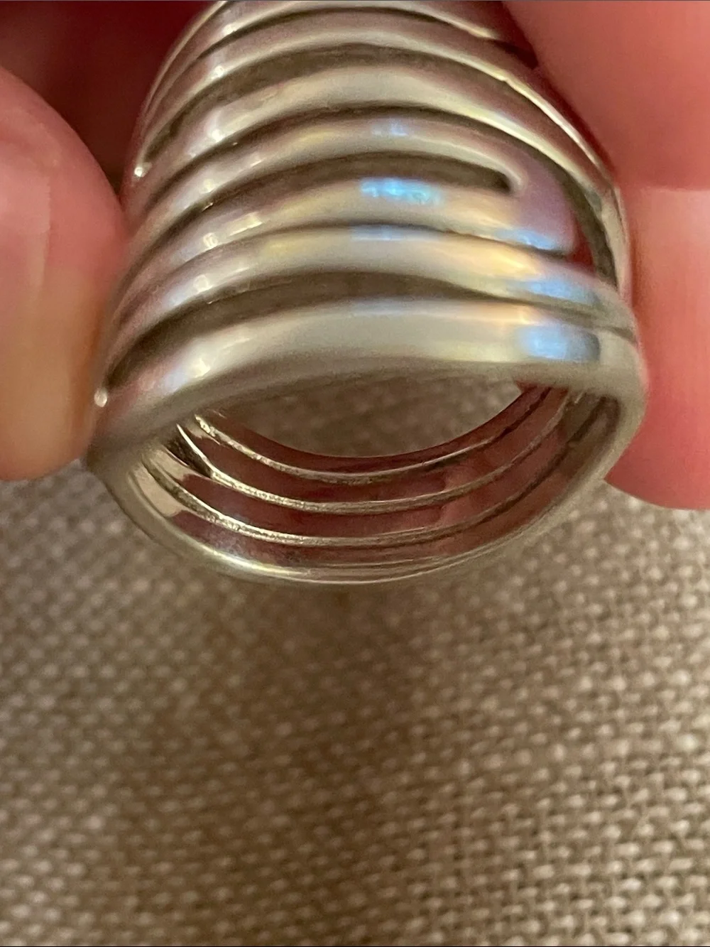 Sterling Silpada Modern Maze Ring